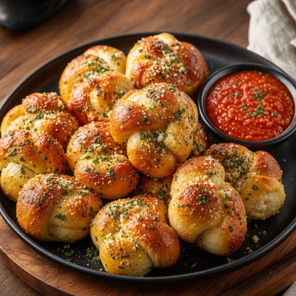 Cheese Garlic Knots