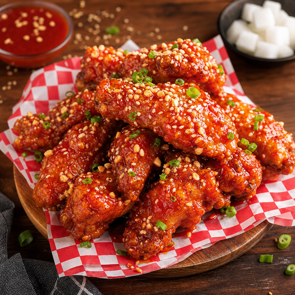 Sweet & Spicy Wings