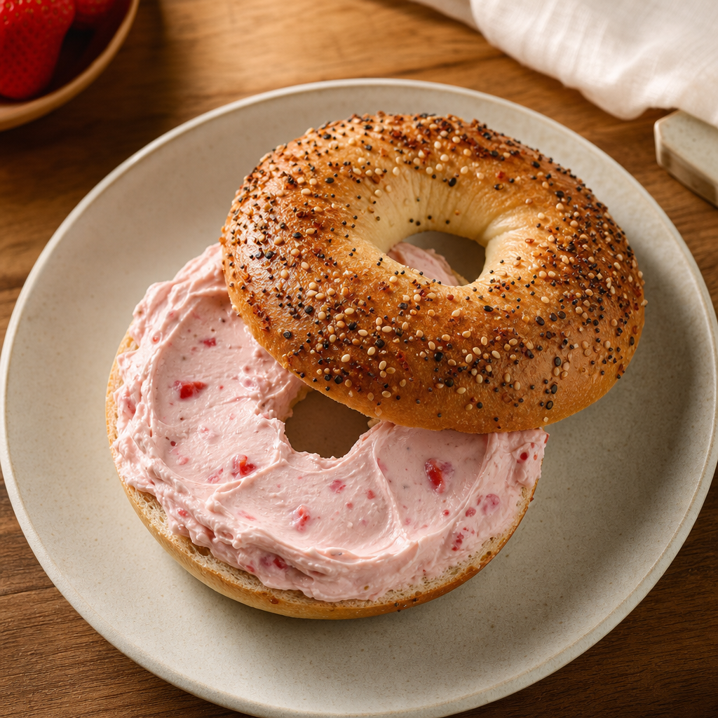 Bagel with Flavored Cream Cheese
