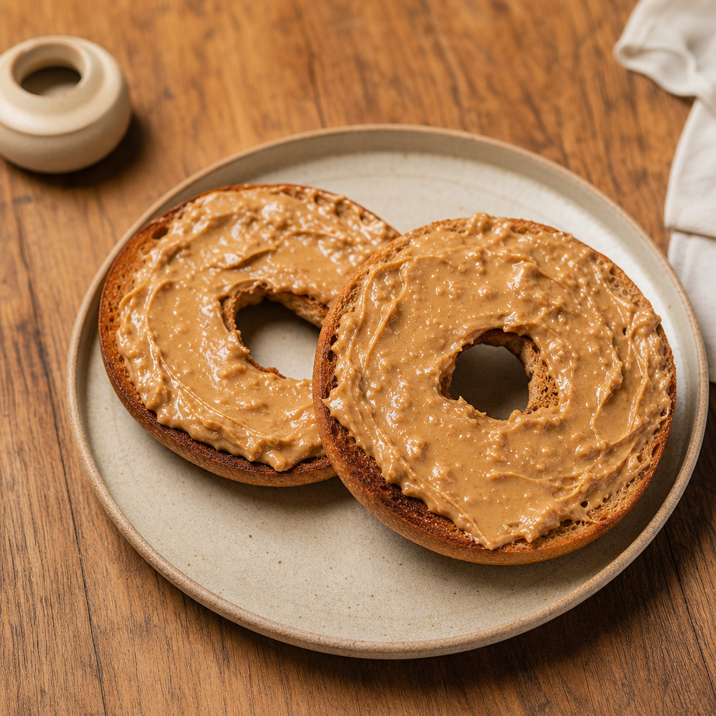 Bagel with Peanut Butter