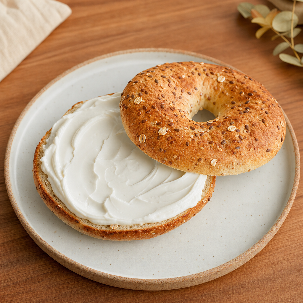 Bagel with Vegan Cream Cheese
