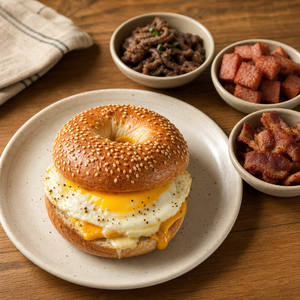 Build Your Own Breakfast Sandwich