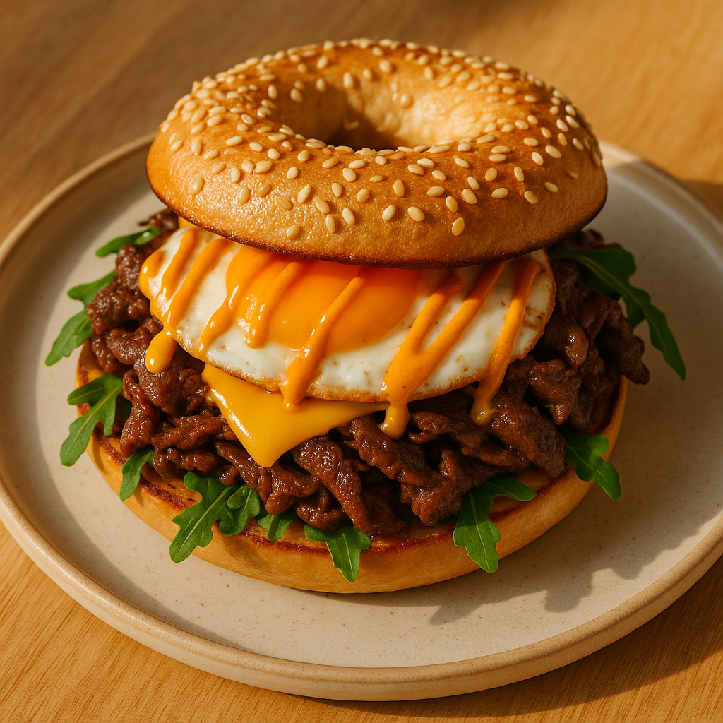 Seoul Steak & Egg Sandwich