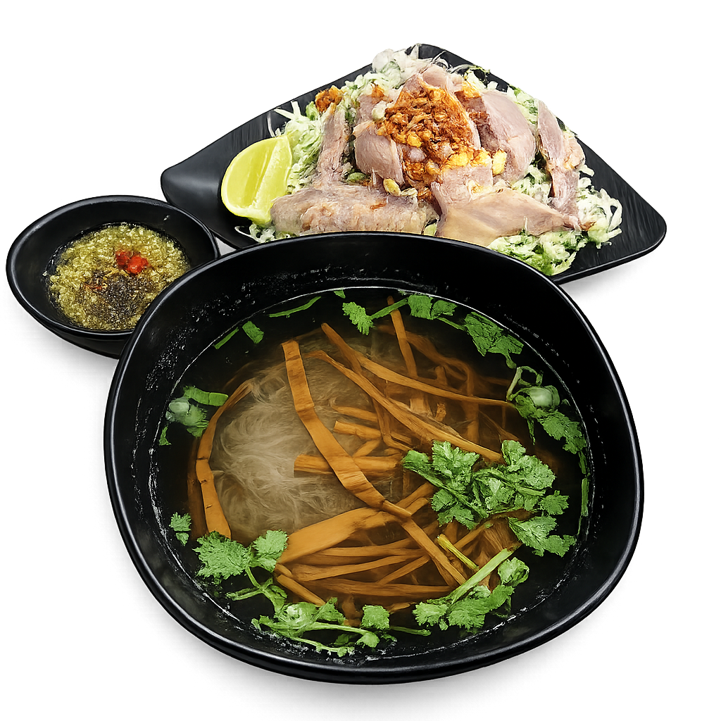 Bún Vịt Sáo Măng